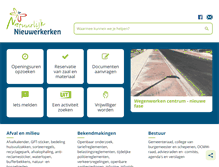 Tablet Screenshot of nieuwerkerken.be